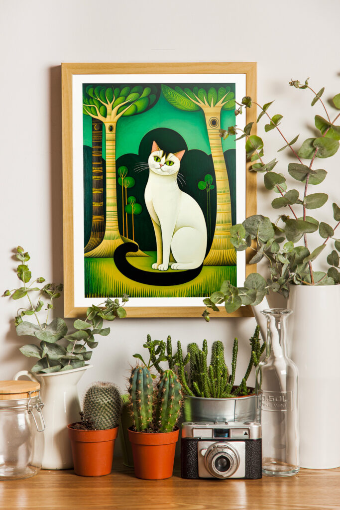 Poster Mural, le chat